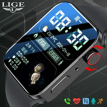 VITA 2022 IWO Smart Watch Uomini Donne NFC 1,8 pollici Monitor della Frequenza Cardiaca Smartwatch Bluetooth Chiamata Orologi Sportivi Per Android IOS