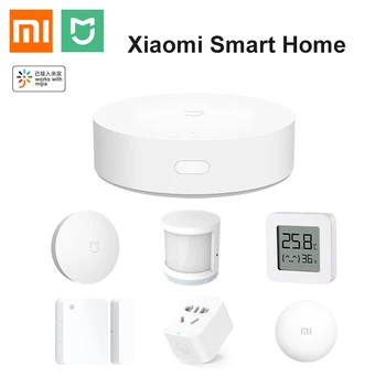Xiaomi Smart Mi Casa Kit Gateway 3 Switch Wireless Umana Sensore Porta Finestra Sensore Di Temperatura Umidità Mijia App Di Controllo Remoto