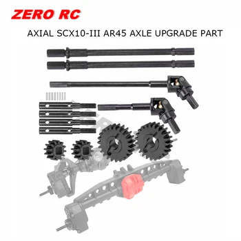 Universale Anteriore Posteriore AR45 Portale Assale CVD Albero Dogbone Gear Portale Albero di Uscita Per 1/10 Axial SCX10-III Serie AXI231009