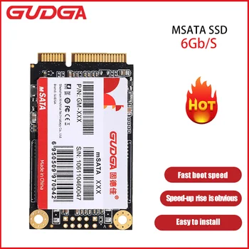 GUDGA MSATA SSD da 16gb, 32gb 28gb Interna a Stato Solido Hard Drive Unità Msata Mini SATAIII per gli Accessori Per Computer Desktop computer Portatile