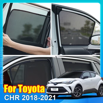 Per Toyota CHR CH-R 2018-2021 CH R Magnetico Finestra di Automobile Scudo Parasole Parabrezza Anteriore Lato Posteriore Tenda parasole Visiera