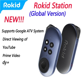 In Stock Rokid Stazione Versione Globale Rokid Max Smart AR Occhiali un Accessorio Supporta Google ATV Sistema di YouTube il Primo Video Dy+