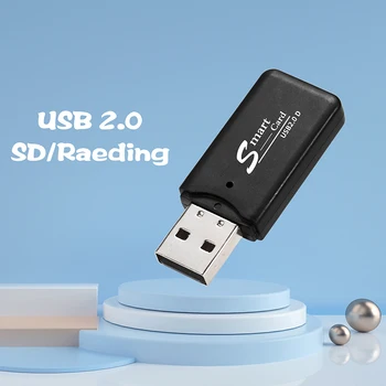 Lettore di schede SD USB convertitore USB Smart Card Reader Lettore di schede di Memoria SD Per Lettore di Smart SD TF USB lettore di schede