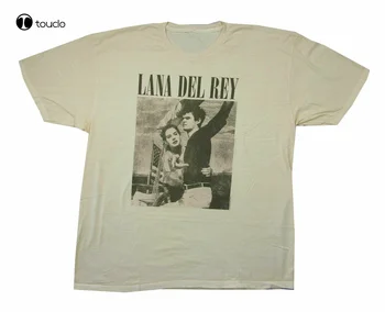 Nuova Lana Del Rey Ldr Vela Tan T-Shirt In Cotone Tee Shirt Tee Shirt Unisex T-Shirt