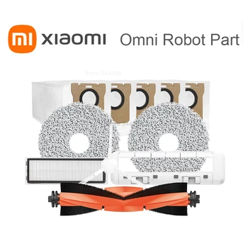 Originale XIAOMI MIJIA Omni Robot Aspirapolvere Mop di Ricambio Pack Kit di Accessori Spazzola Laterale Spazzola Principale Principale Coperchio del Pennello Mop di Polvere