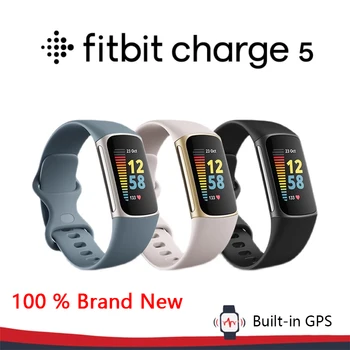 Fitbit Charge 5 Smart Band Salute & Fitness Tracker con GPS Integrato/Gestione dello Stress e Strumenti/Sleep Tracking/24/7 Frequenza Cardiaca