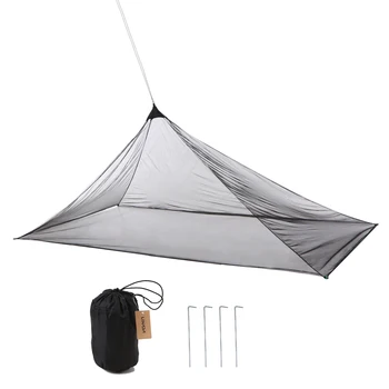 Campeggio Tenda Ultralight Repellente Per Le Zanzare Da Una Rete Esterna Di Insetto Insetti Rifugio Piramide Della Rete Della Maglia Tenda Di Campeggio All'Aperto