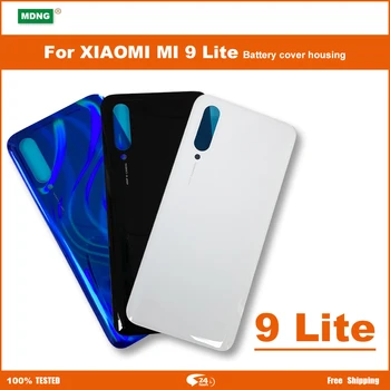 Per Xiaomi Mi 9 Lite Batteria Cover Vetro Posteriore Del Pannello Porta Posteriore Custodia Case Con Adesivo + Con Logo