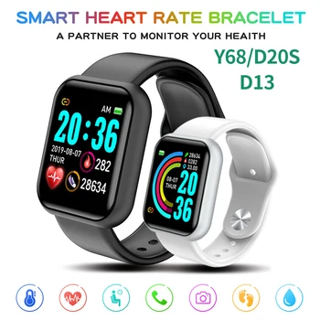 Multifunzione Smart Watch Di Donne E Di Uomini Bluetooth Telefono Collegato Musica Fitness Sport Bracciale Sonno Monitor Y68 Smartwatch Reloj