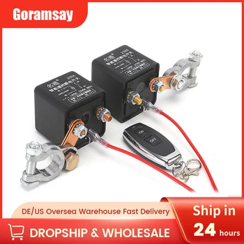 Goramsay Auto Auto Universale Batteria Relè Integrato, Telecomando Wireless, Scollegare Tagliare Isolatore Per Master Switch