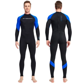 Surf Scuba Diving Suit Manica Lunga Muta Stagna In Nylon+Spandex Quick Dry Costumi Da Bagno Per Uomini Impermeabile Snorkeling Costume Da Bagno
